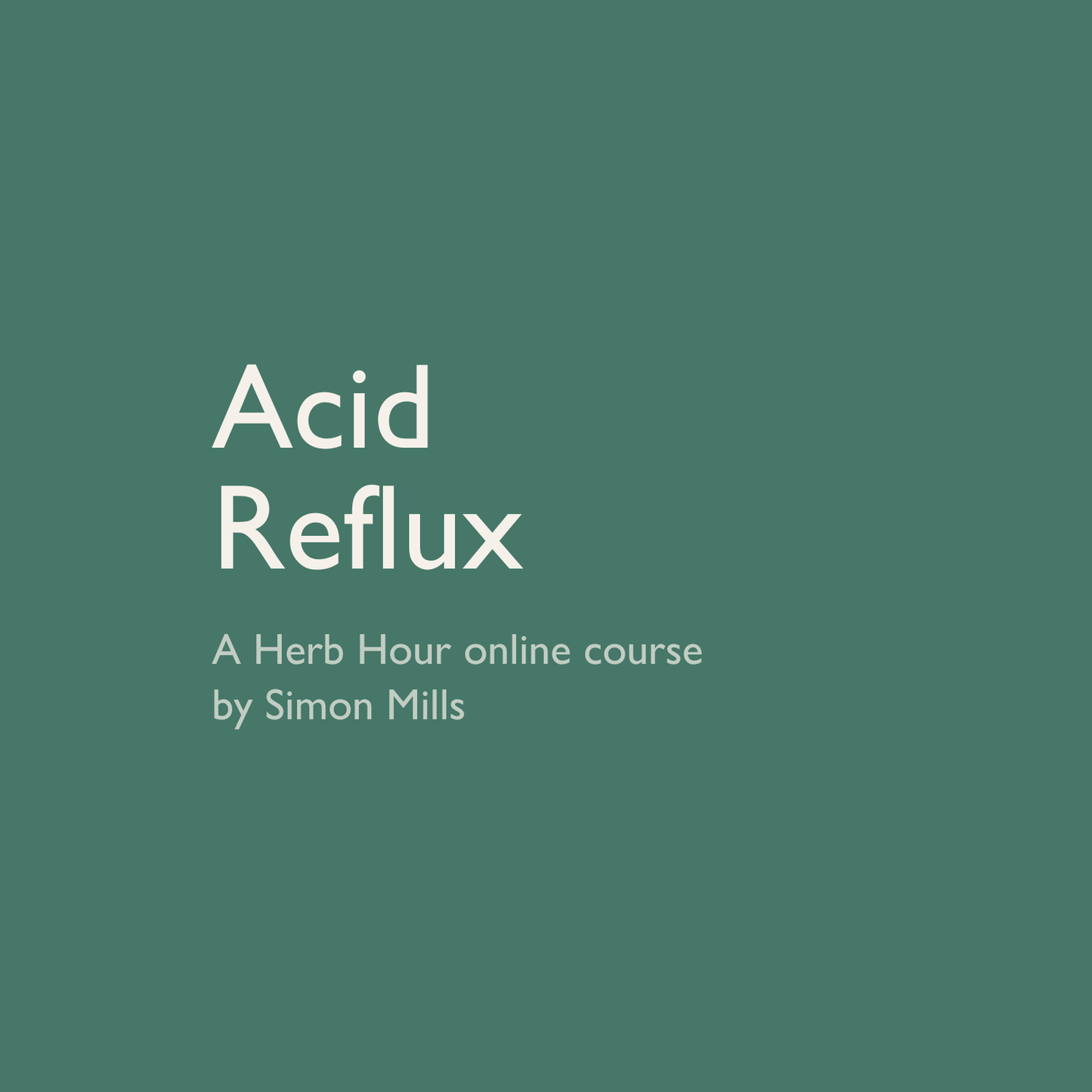 Acid Reflux