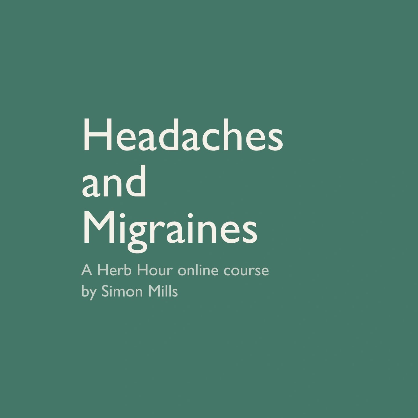Headaches and Migraines