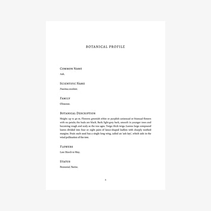 The Complete Tree and Shrub Notebook Collection